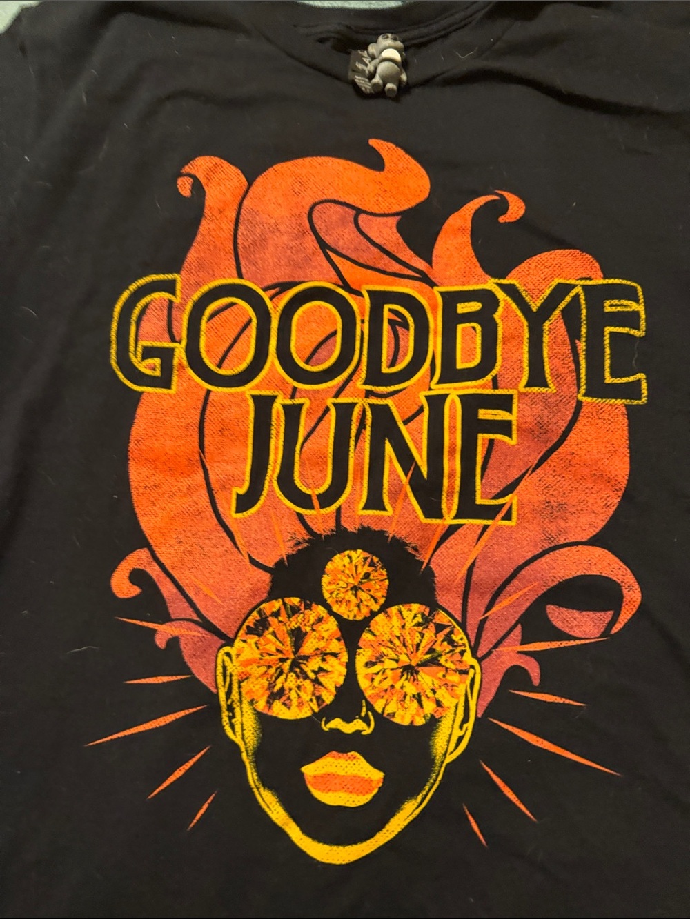 Anvil Black Goodby June 2018 Tour graphic t-shirt